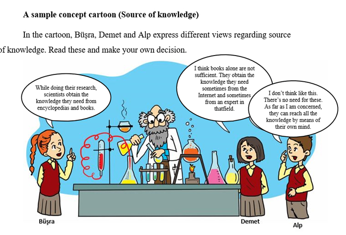 Using Concept Cartoons to Identify the Epistemological Beliefs of Middle School  Students | Atasoy | Journal of Science Learning