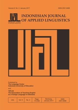 Indonesian Journal of Applied Linguistics